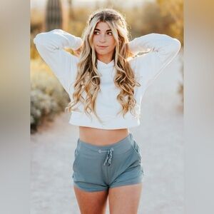 J80 Fit Cropped Hoodie